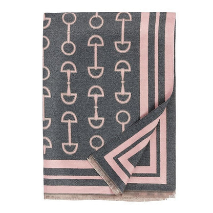 AWST Acrylic Cashmere Snaffle Bit Scarf