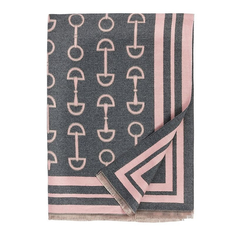 AWST Acrylic Cashmere Snaffle Bit Scarf