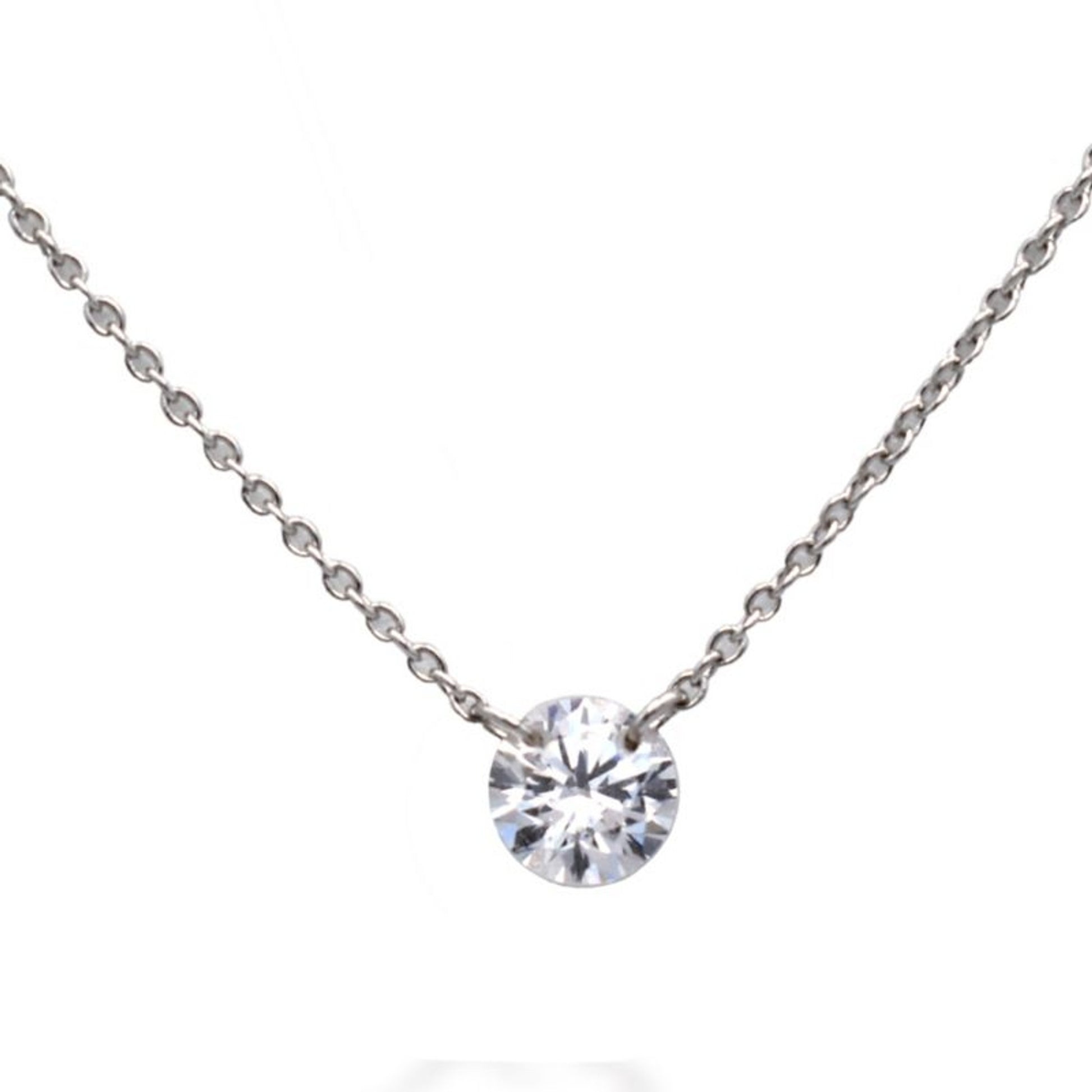 Kelly Herd Clear Stone Naked Pendant - 1CT