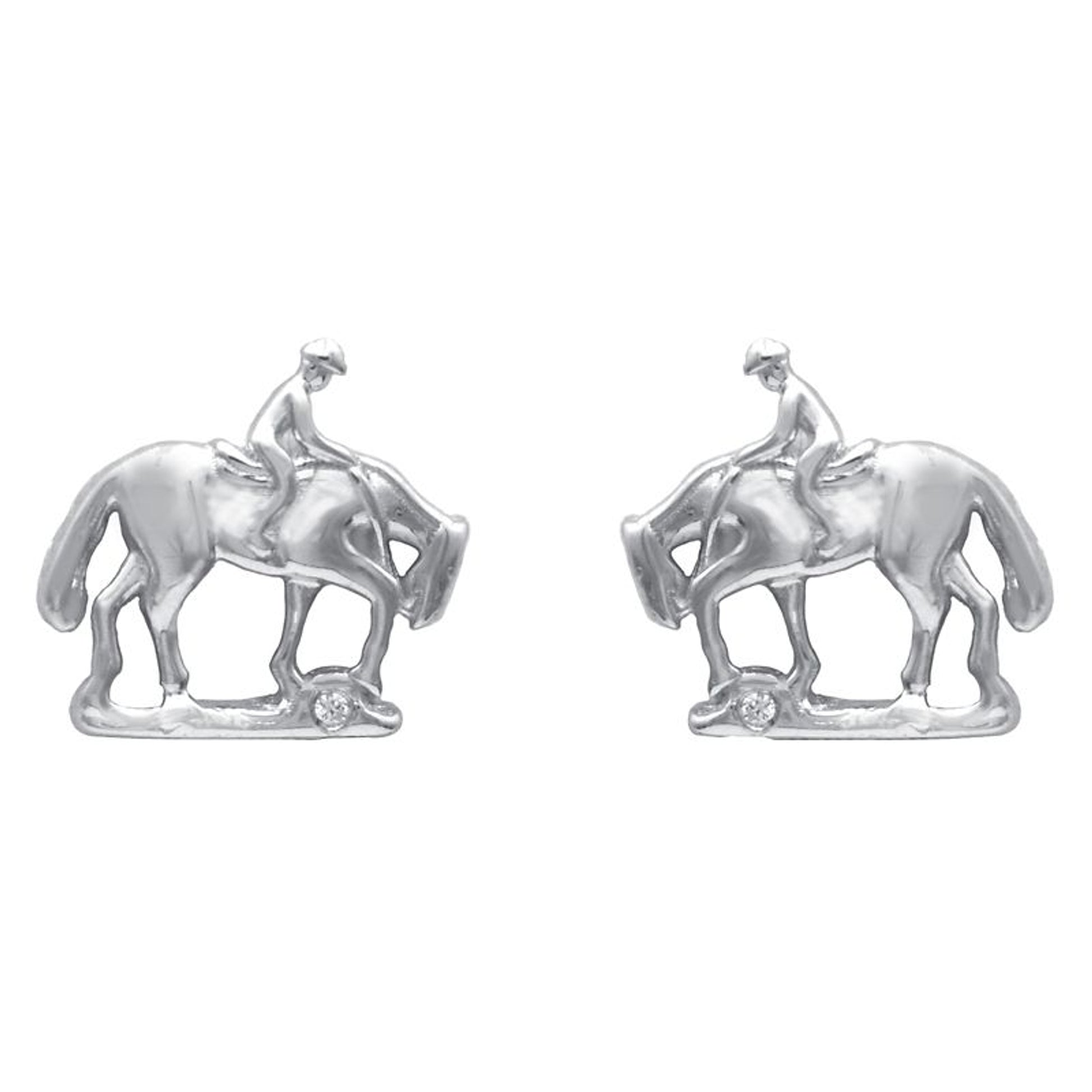 Kelly Herd Trail Horse Earrings