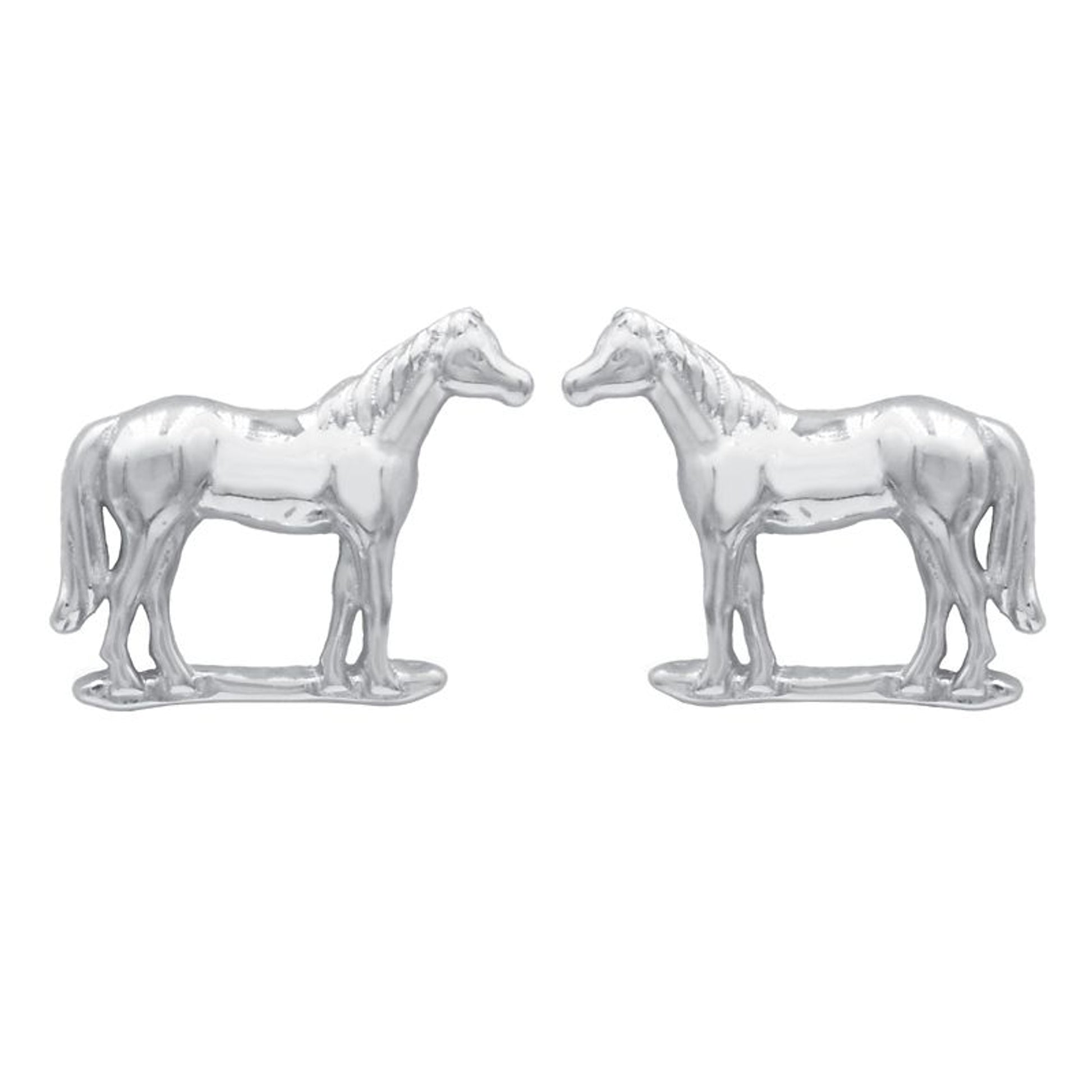 Kelly Herd Halter Horse Earrings