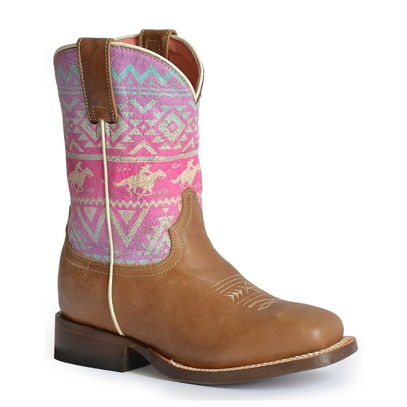 Roper Childs Pony Square Toe Boots
