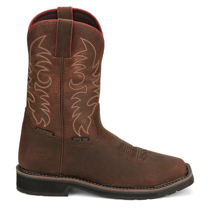 Justin Mens Driller WP SteelToe Boot