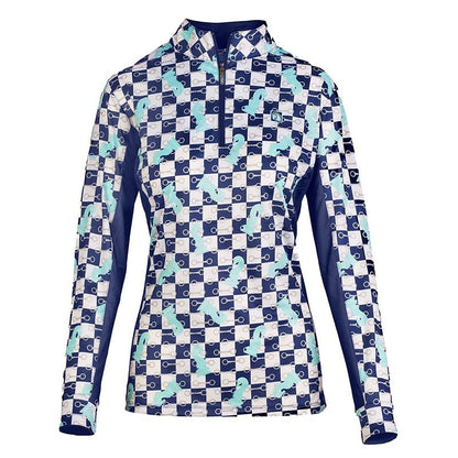 Romfh Ladies Print LS Sun Shirt