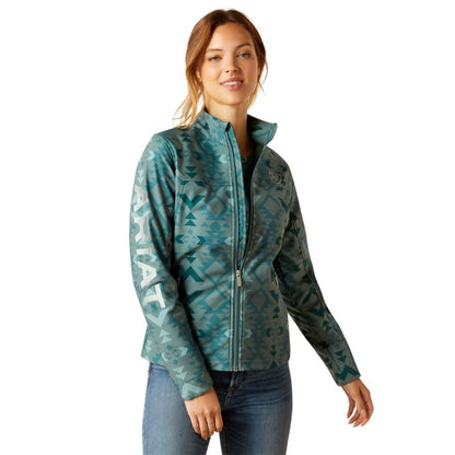 Ariat Ladies New Team Print Softshell
