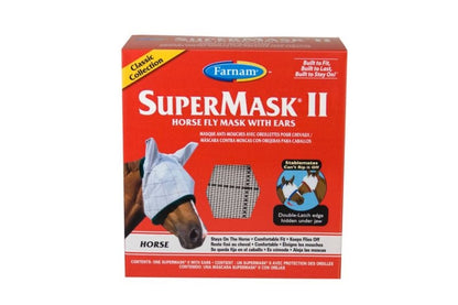 Supermask II Horse Fly Mask w Ears Classic