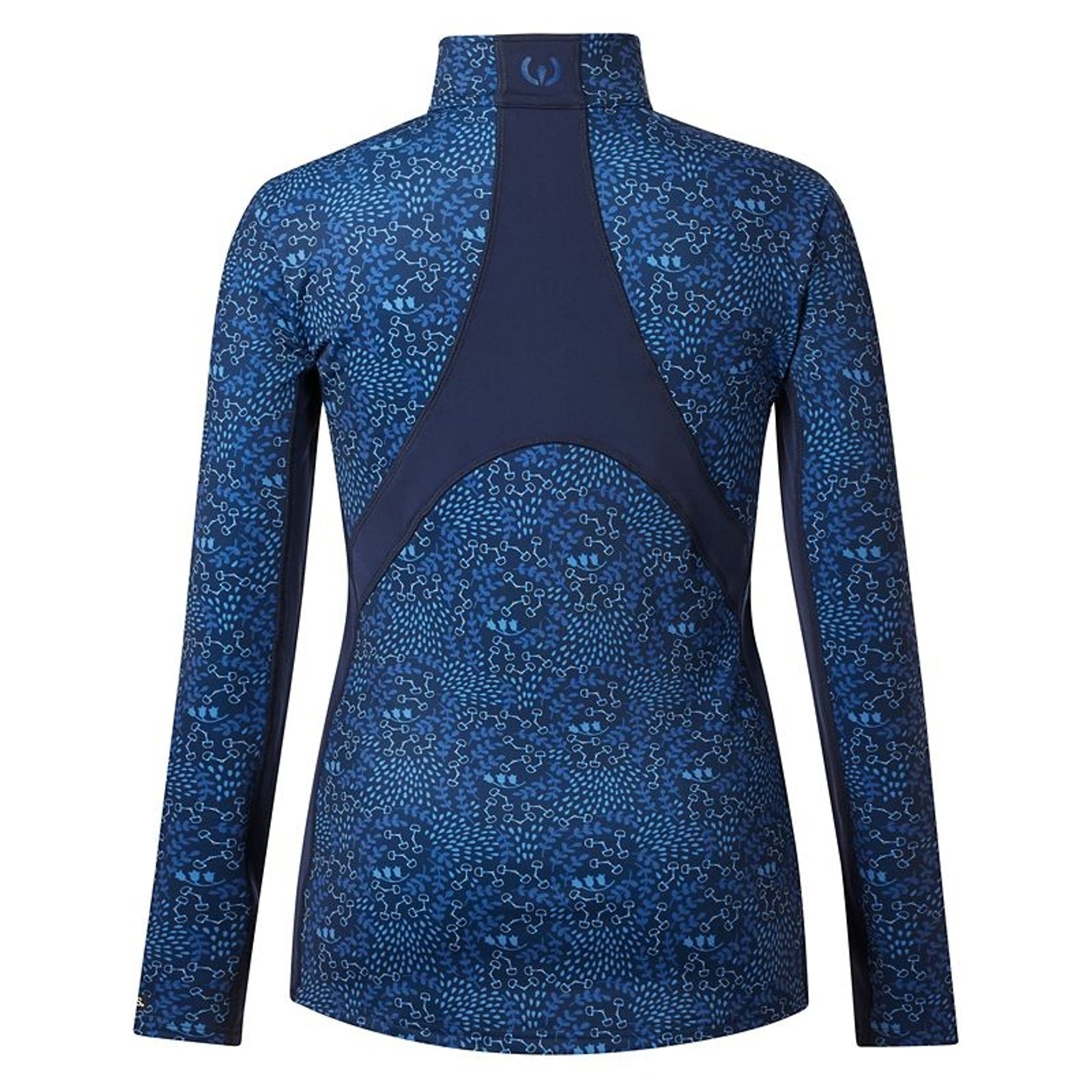 Kerrits Rail Side 1/4 Zip Print Top