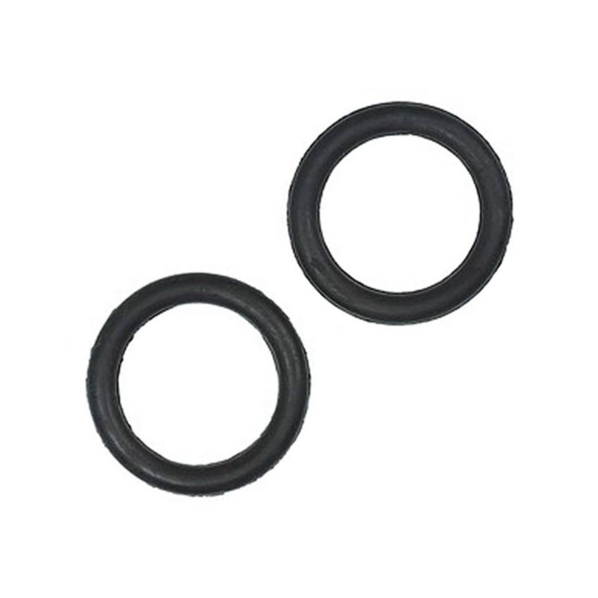 Peacock Rings Black Set of 2