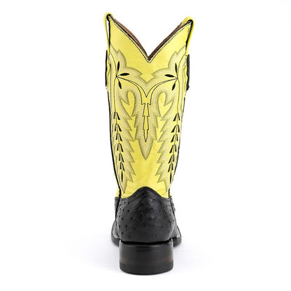 Ferrini Ladies Colt Ostrich SqToe Boot