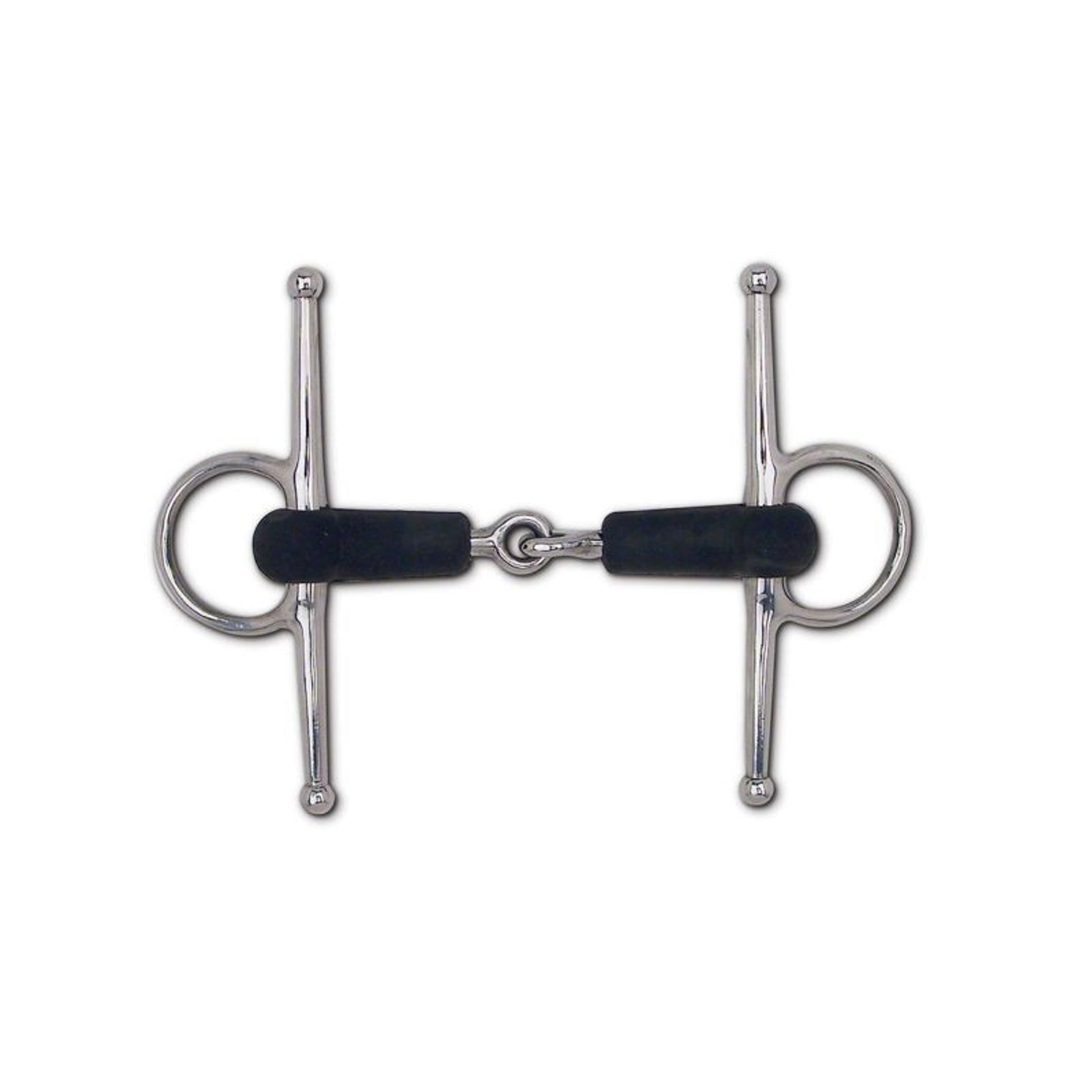 Toklat Soft Rubber Mouth Snaffle Full Cheek 5