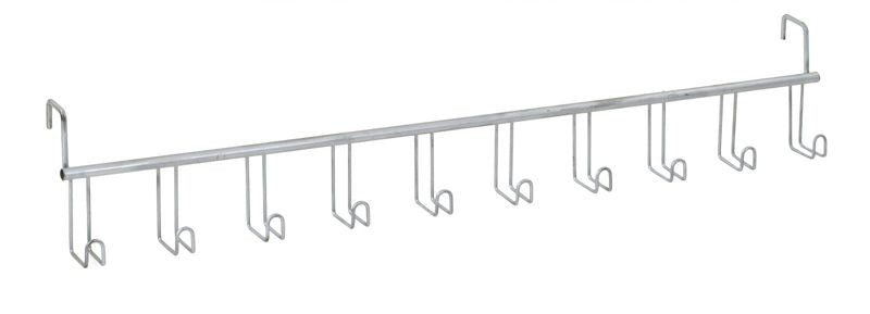 Equiessentials Wire 10Hook Bridle Rack Silver