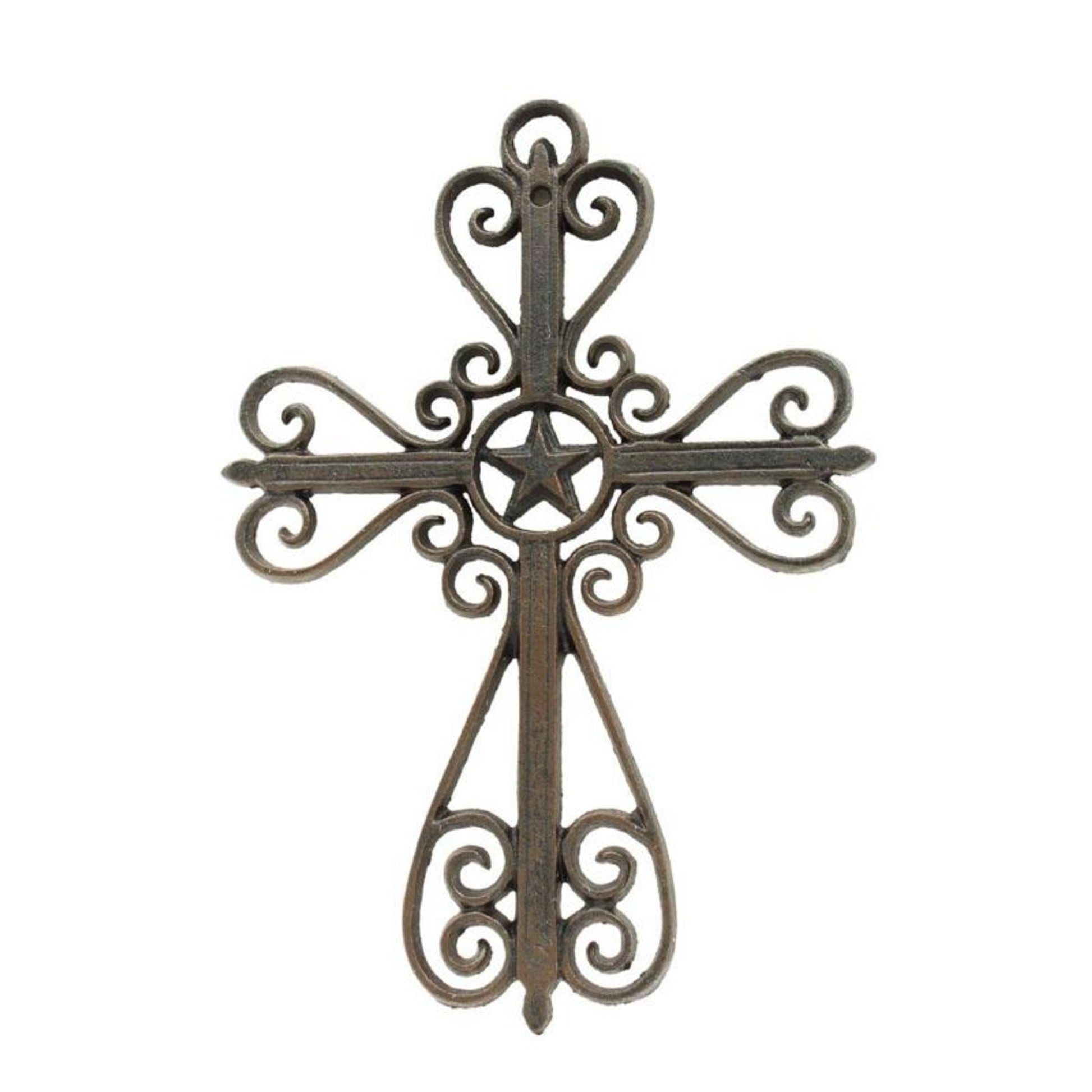 Western Moments Star Wall Cross