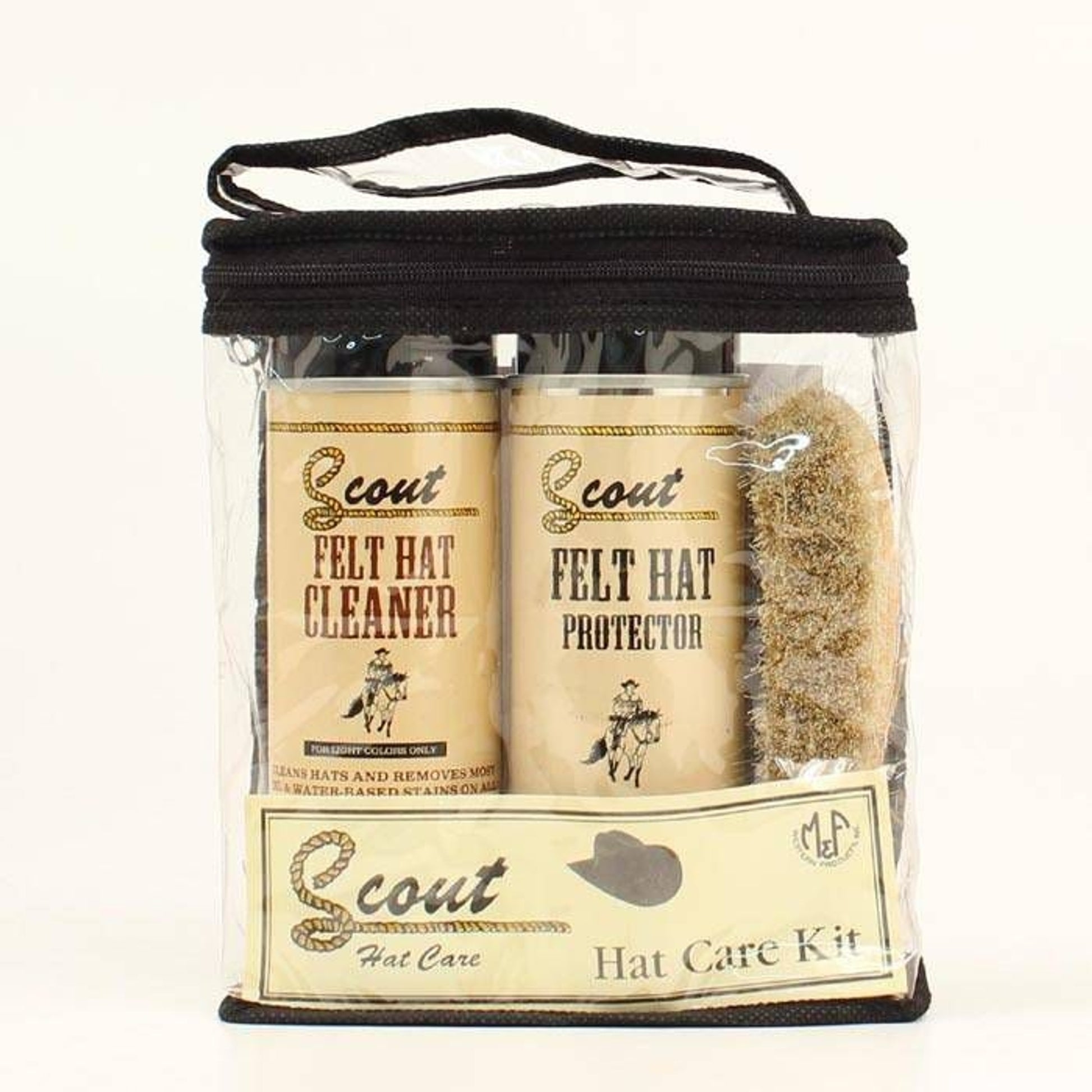 Scout Felt Hat Cleaner for Light Hats Denim