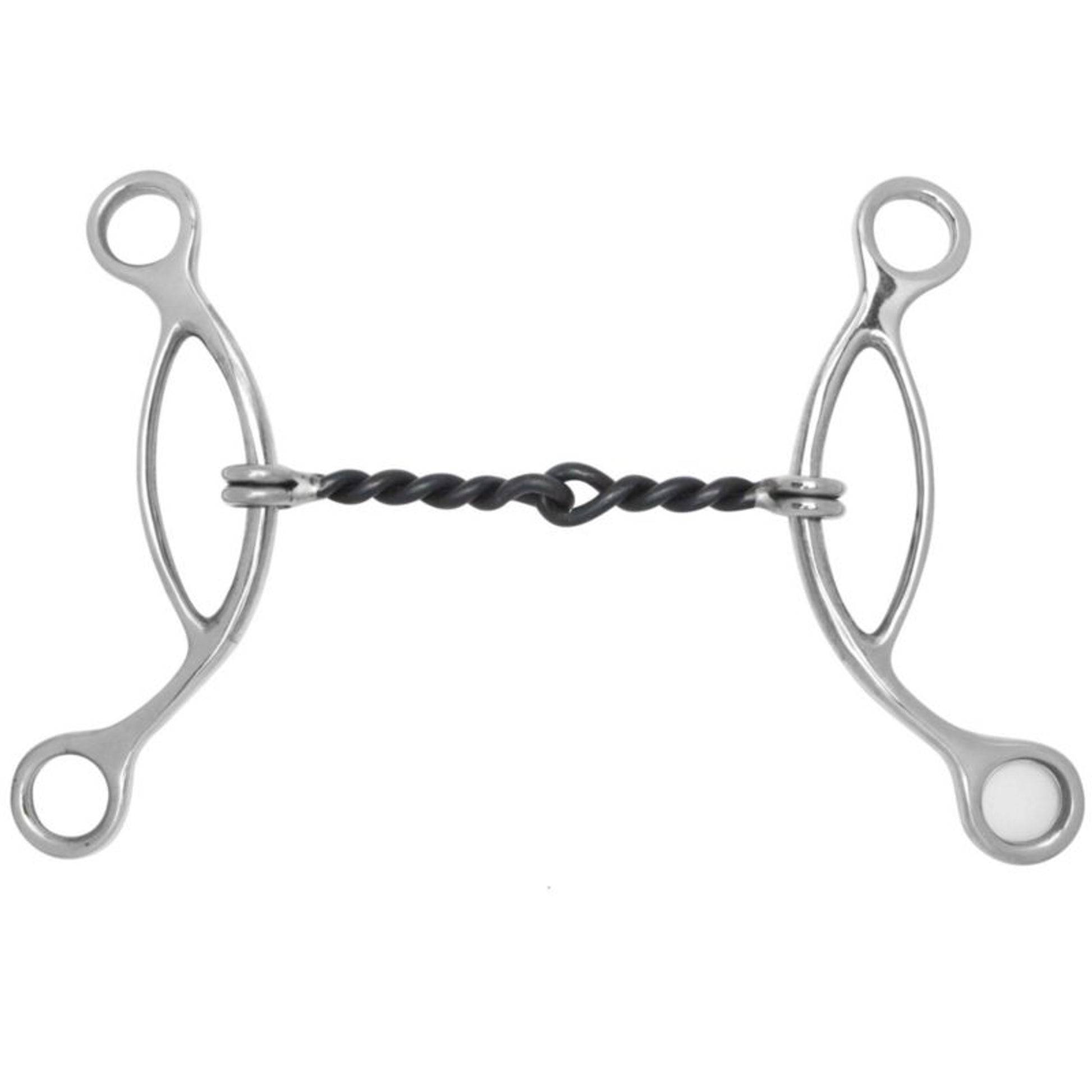 Toklat Large Twitsed SweetIron H Gag Snaffle Bit 5