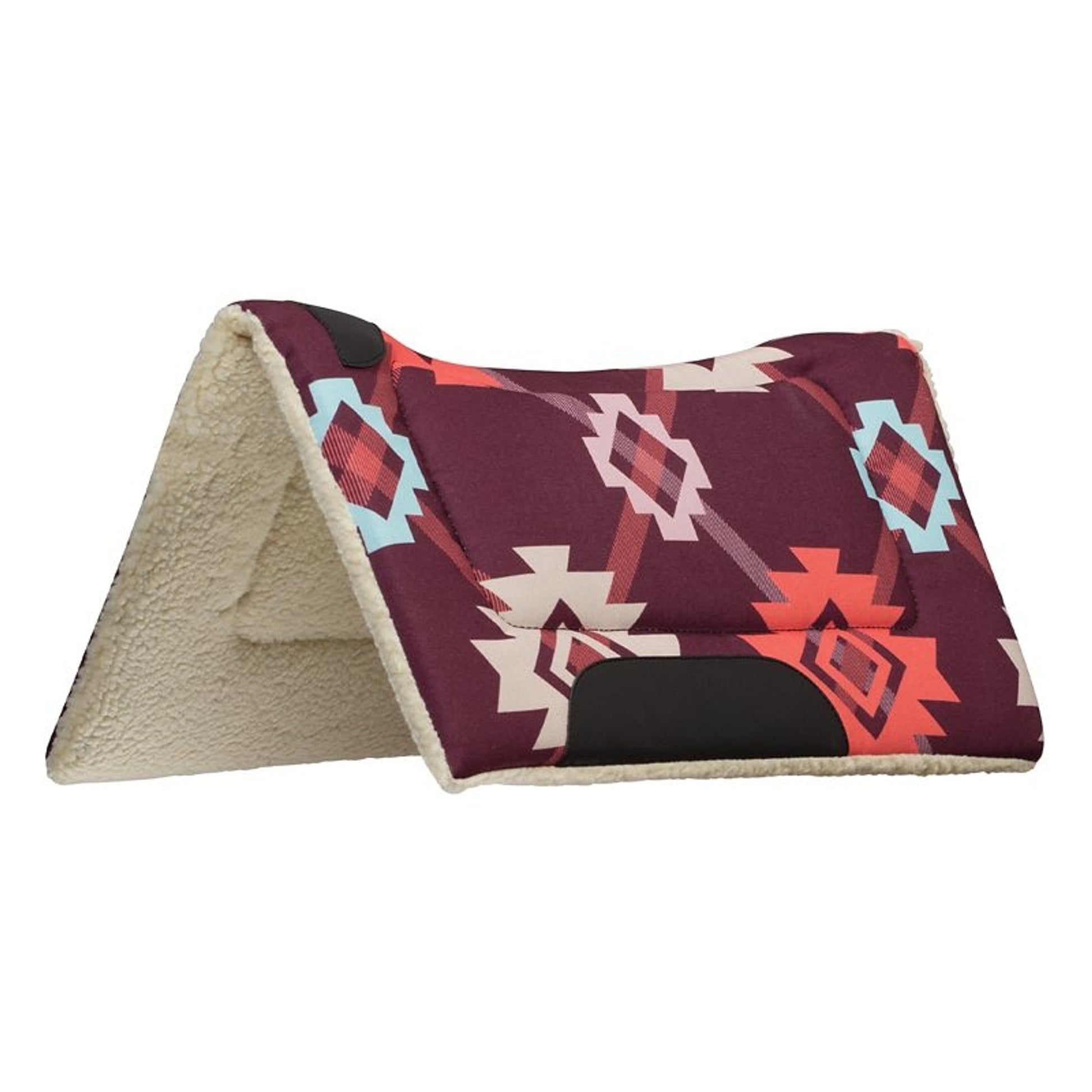 Weaver Print Fleece Pony Saddle Pad