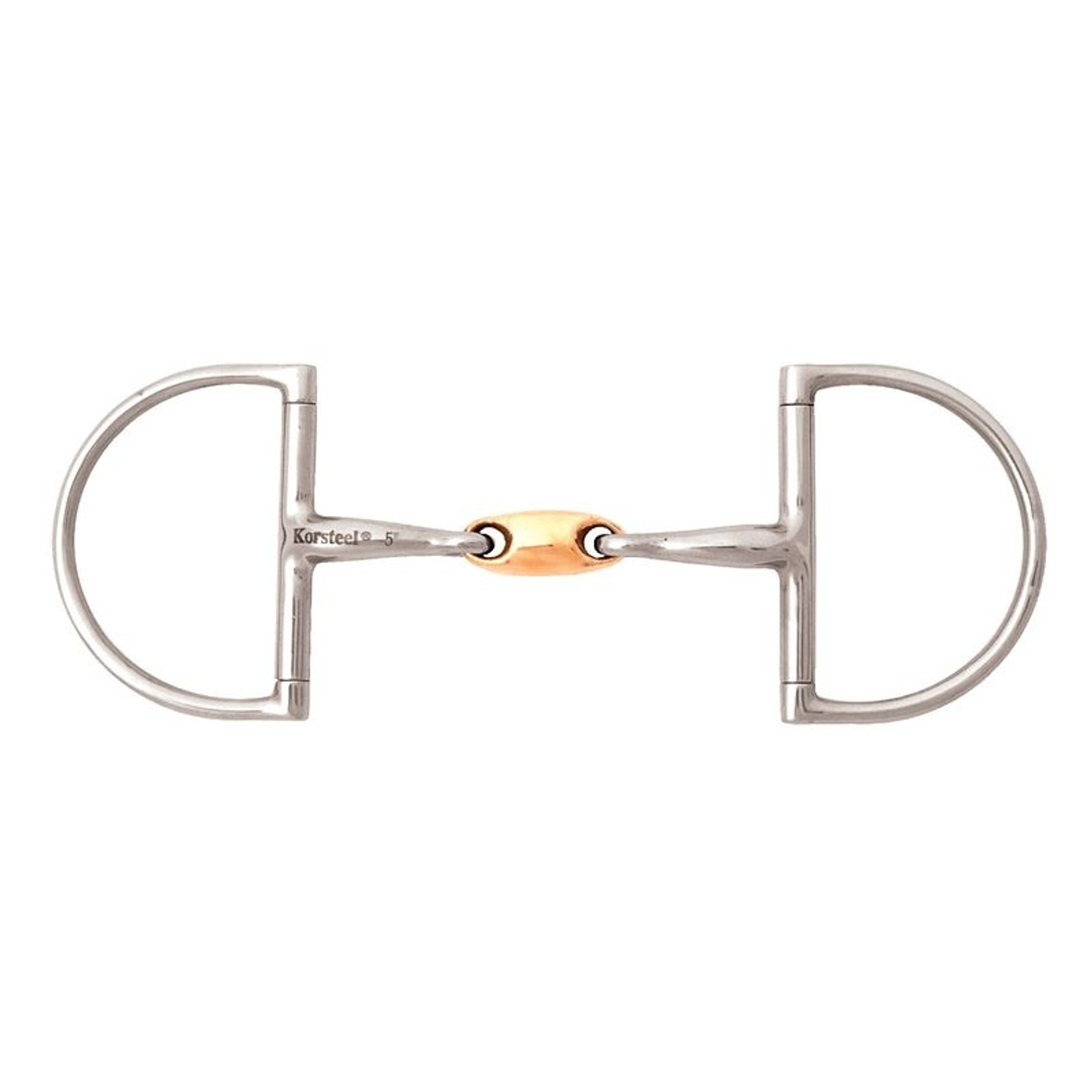 JP Korsteel Copper Link Hunter D-Ring Snaffle 4.5