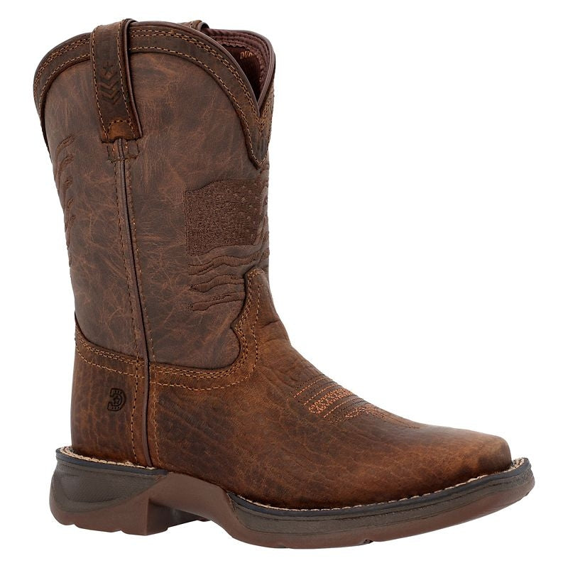 Durango Childs Lil Rebel Flag SqToe Boots