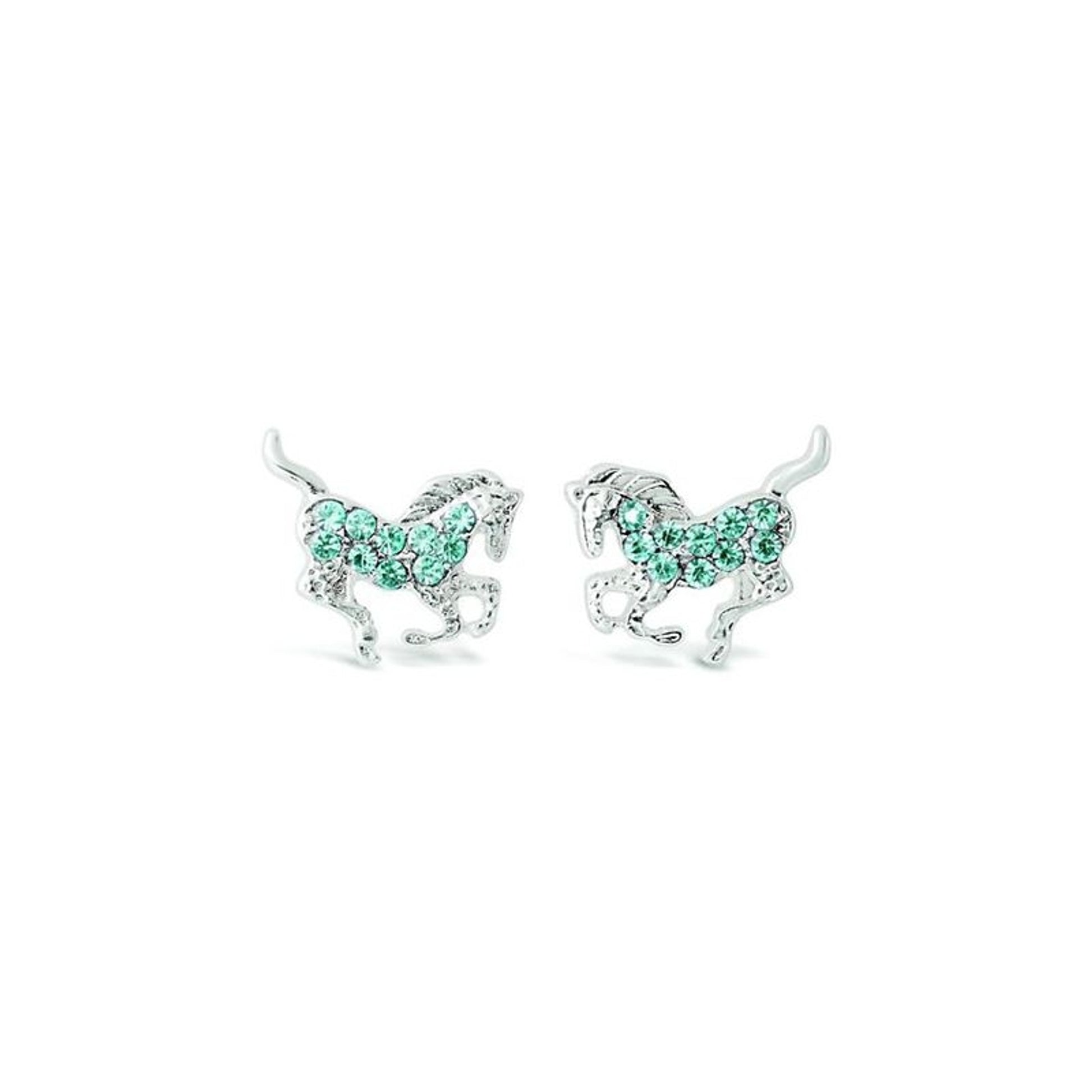 Kelley Kids Galloping Horse Earrings