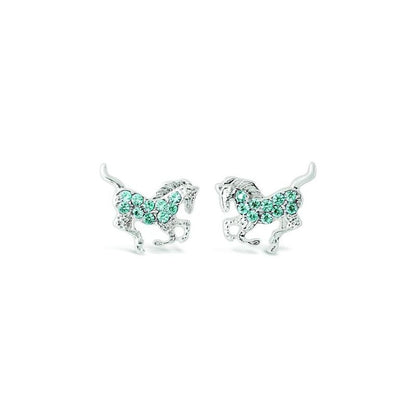Kelley Kids Galloping Horse Earrings