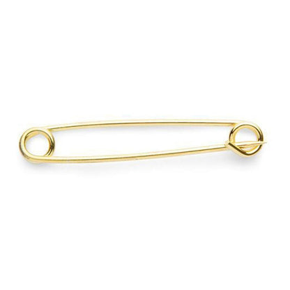 Shires Plain Gold Plated Stock Pin
