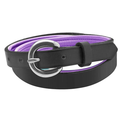 Perris Padded Leather Belt