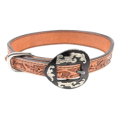 Cashel Dog Collar - Floral Rose LG 21 Floral Rose
