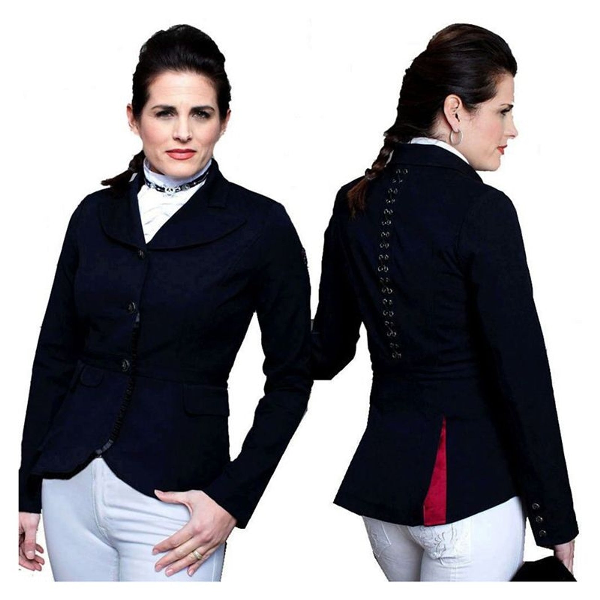 2kGrey Ladies Harley Show Riding Jacket