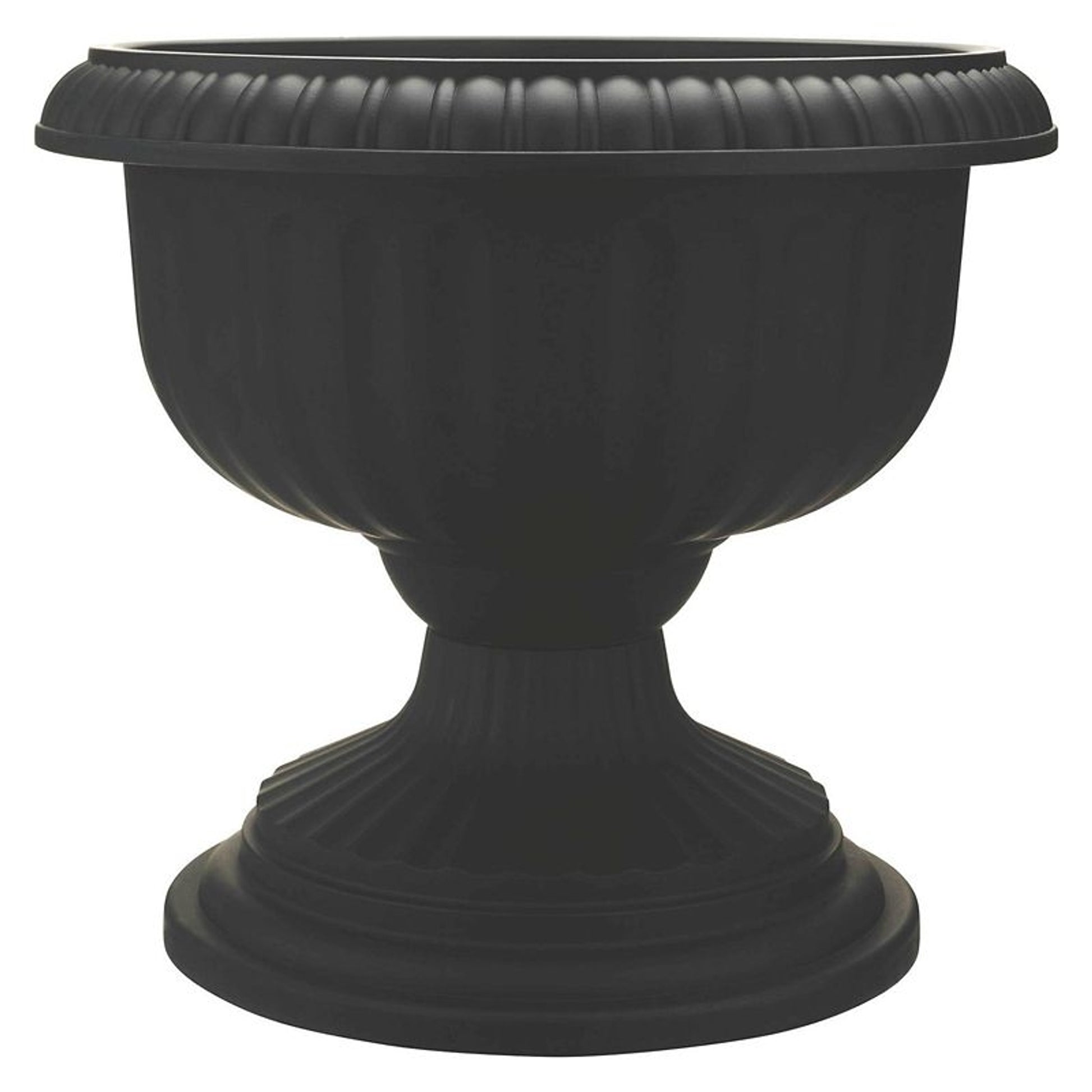 Southern Patio Ambassador Grecian Urn 18in Blk