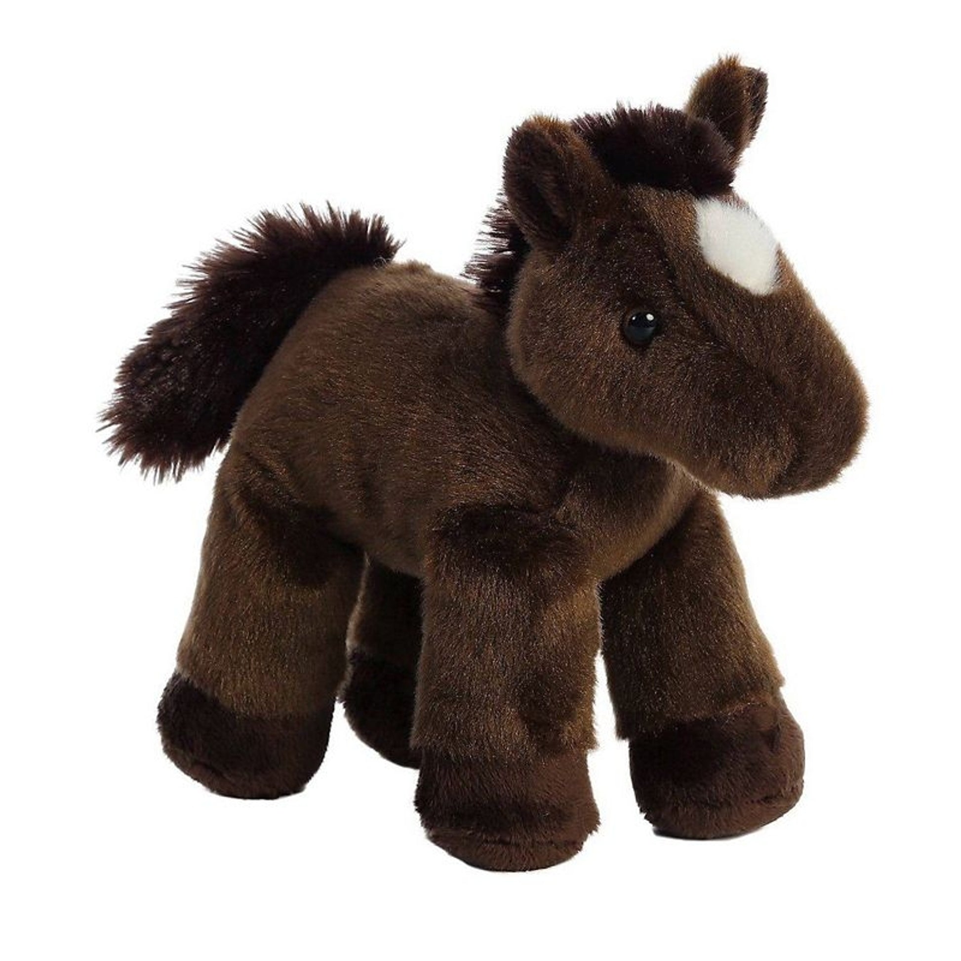 Plush Little Brownie Bay Horse 8In