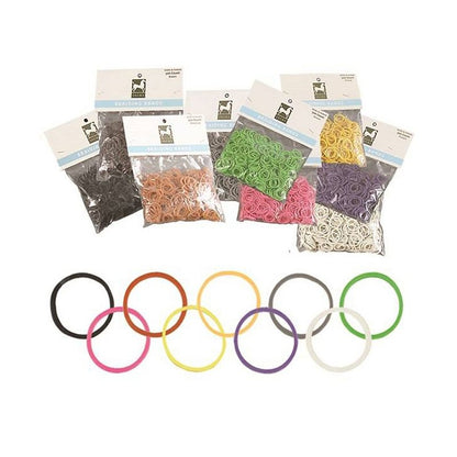 Jacks Braiding Bands 500ct