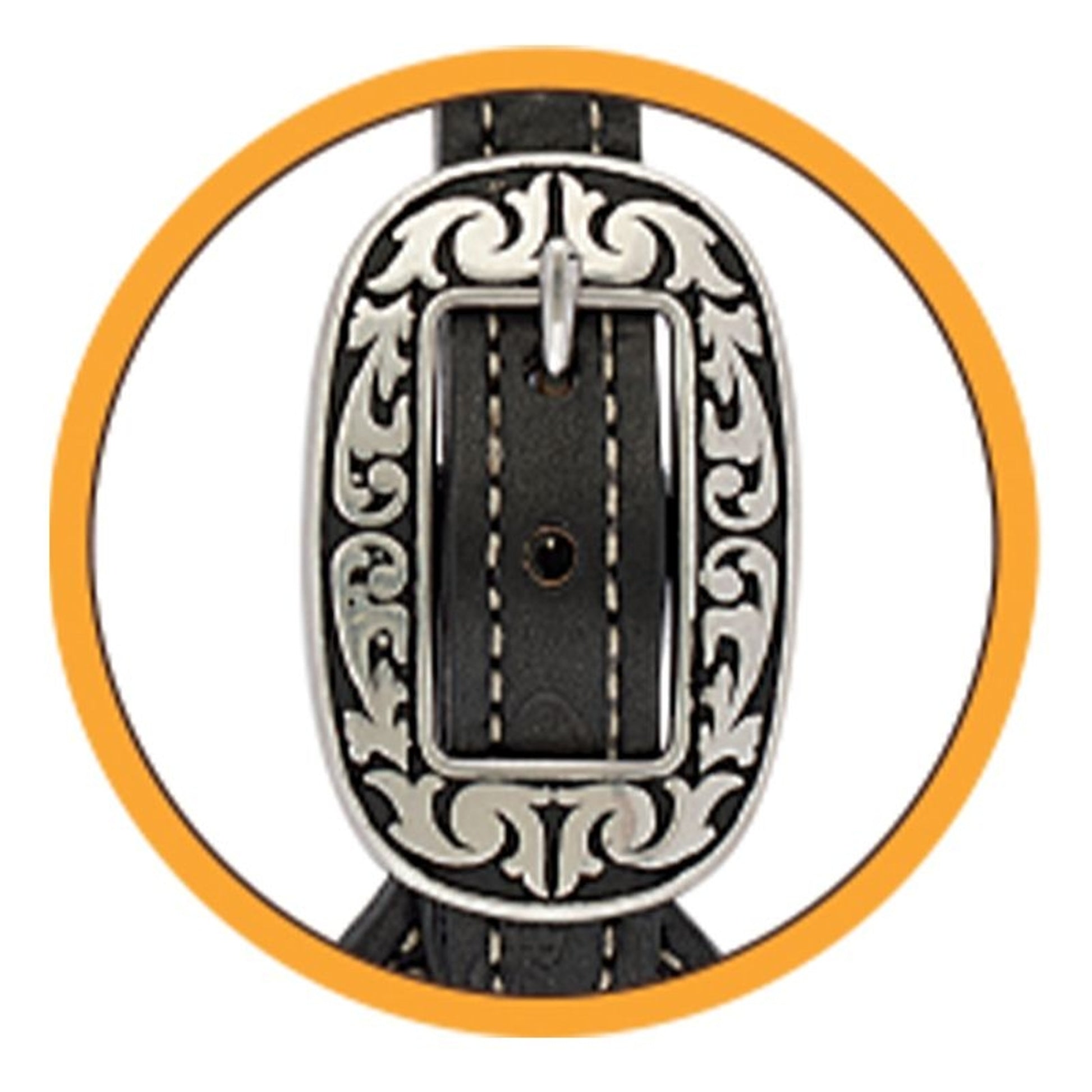 Weaver Basket Bridle Leather Spur Straps