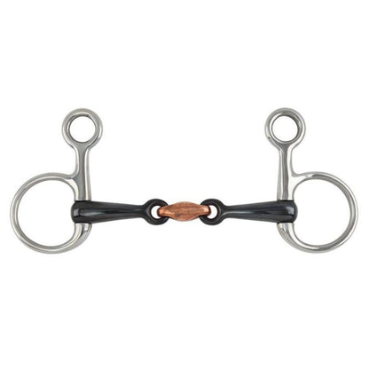 Shires Hanging Cheek Sweet Iron Snaffle