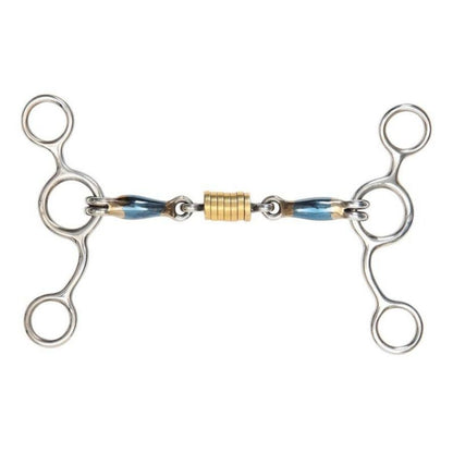 Shires Blue Sweet Iron Tom Thumb Roller Bit