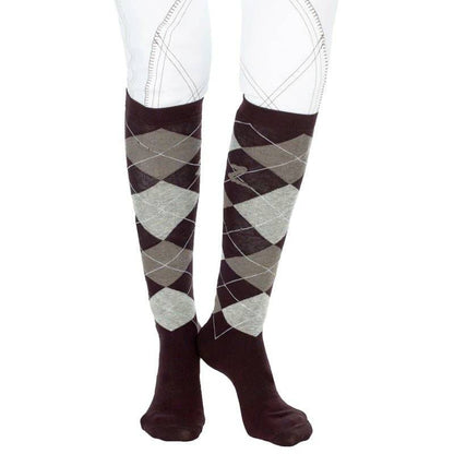 Horze Ladies Holly Argyle Socks
