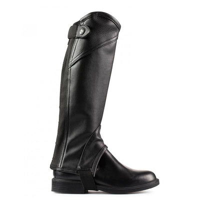Horze Jr Leather Chaps 10 Black