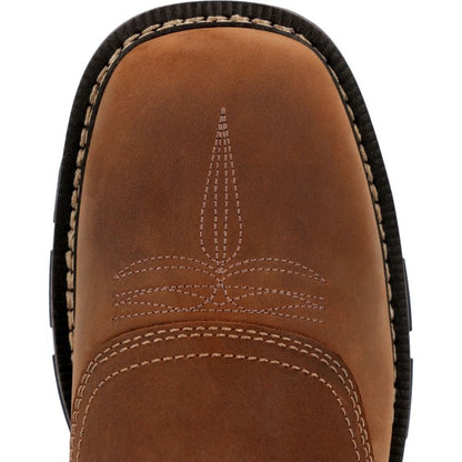 Georgia Boot Mens Sq Toe Pull On Boot