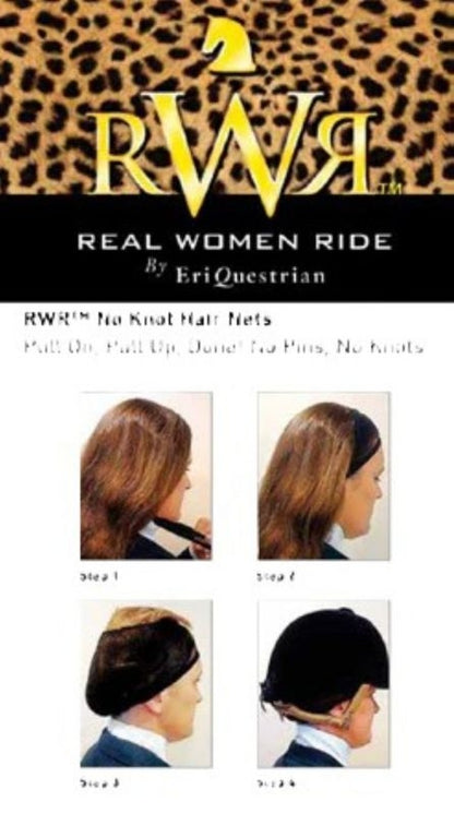 Real Women Ride No Knot Hair Net