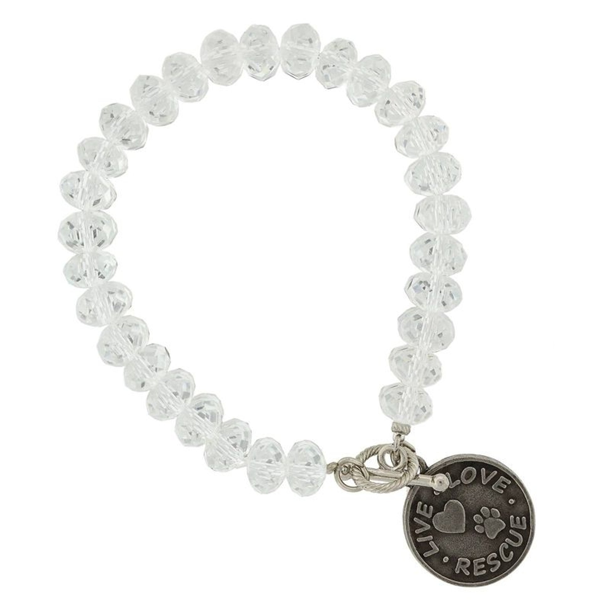 1928 Jewelry Live Love Rescue Bracelet