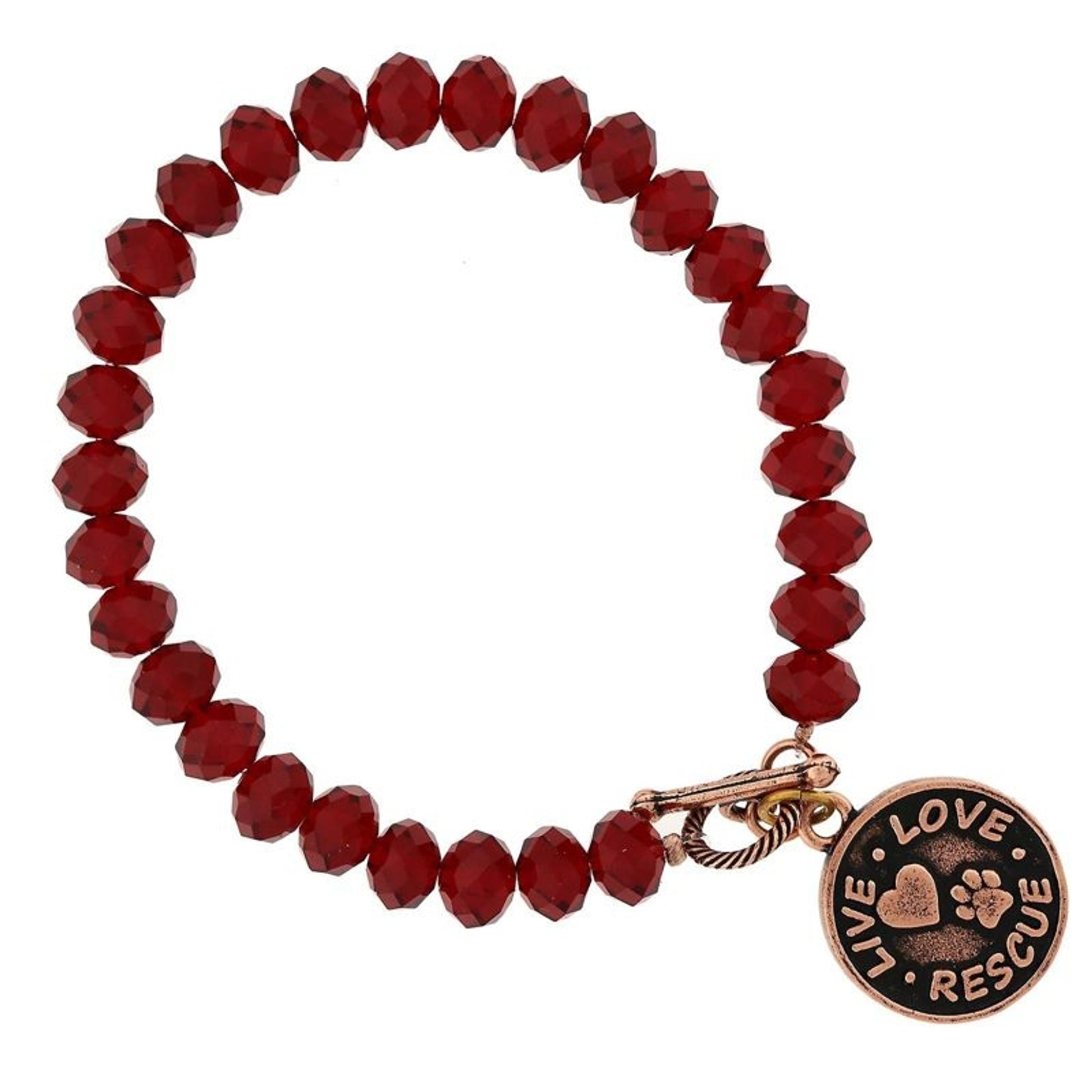 1928 Jewelry Live Love Rescue Bracelet