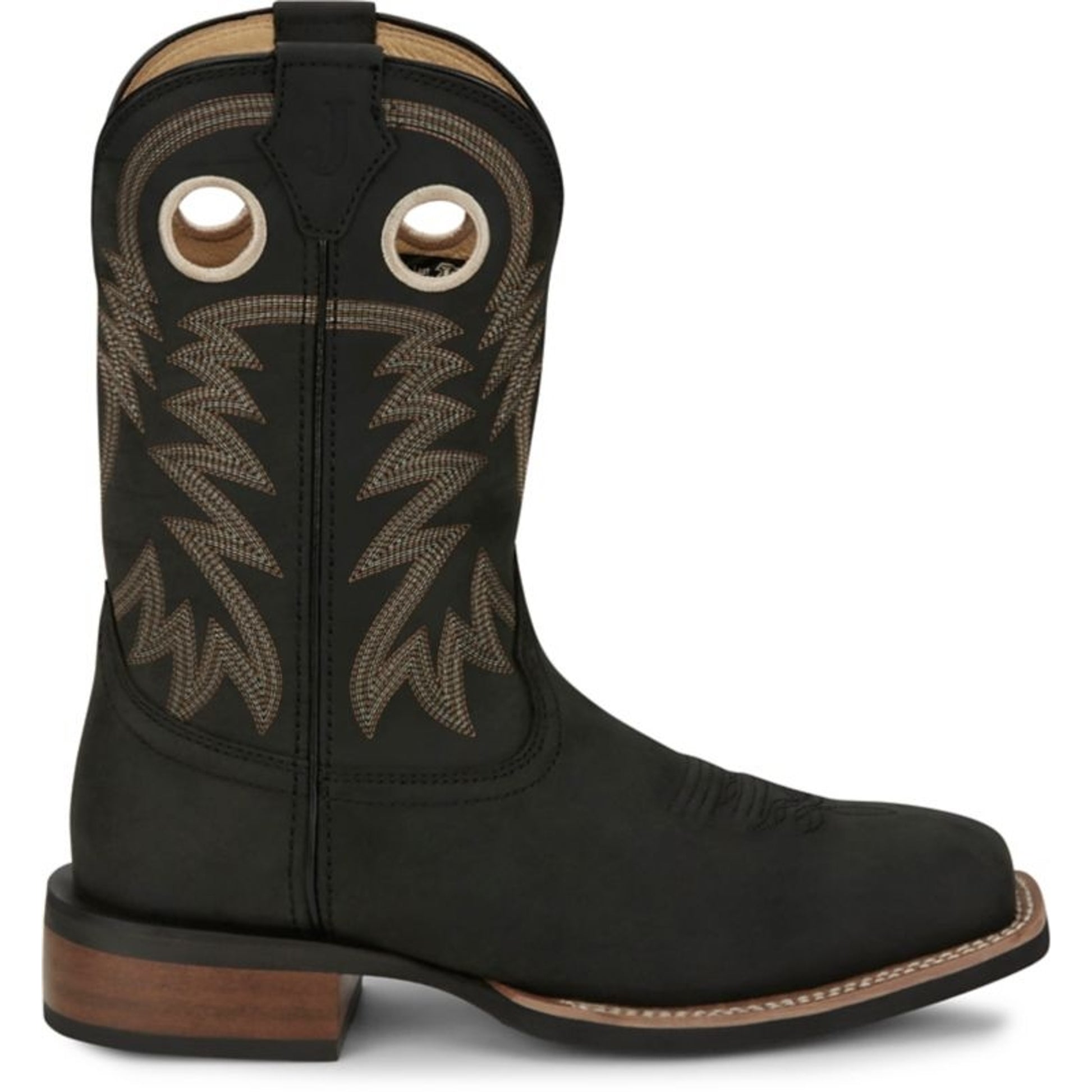 Justin Mens Shane Square Toe Boots