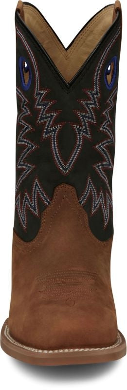 Justin Mens Shane Square Toe Boots
