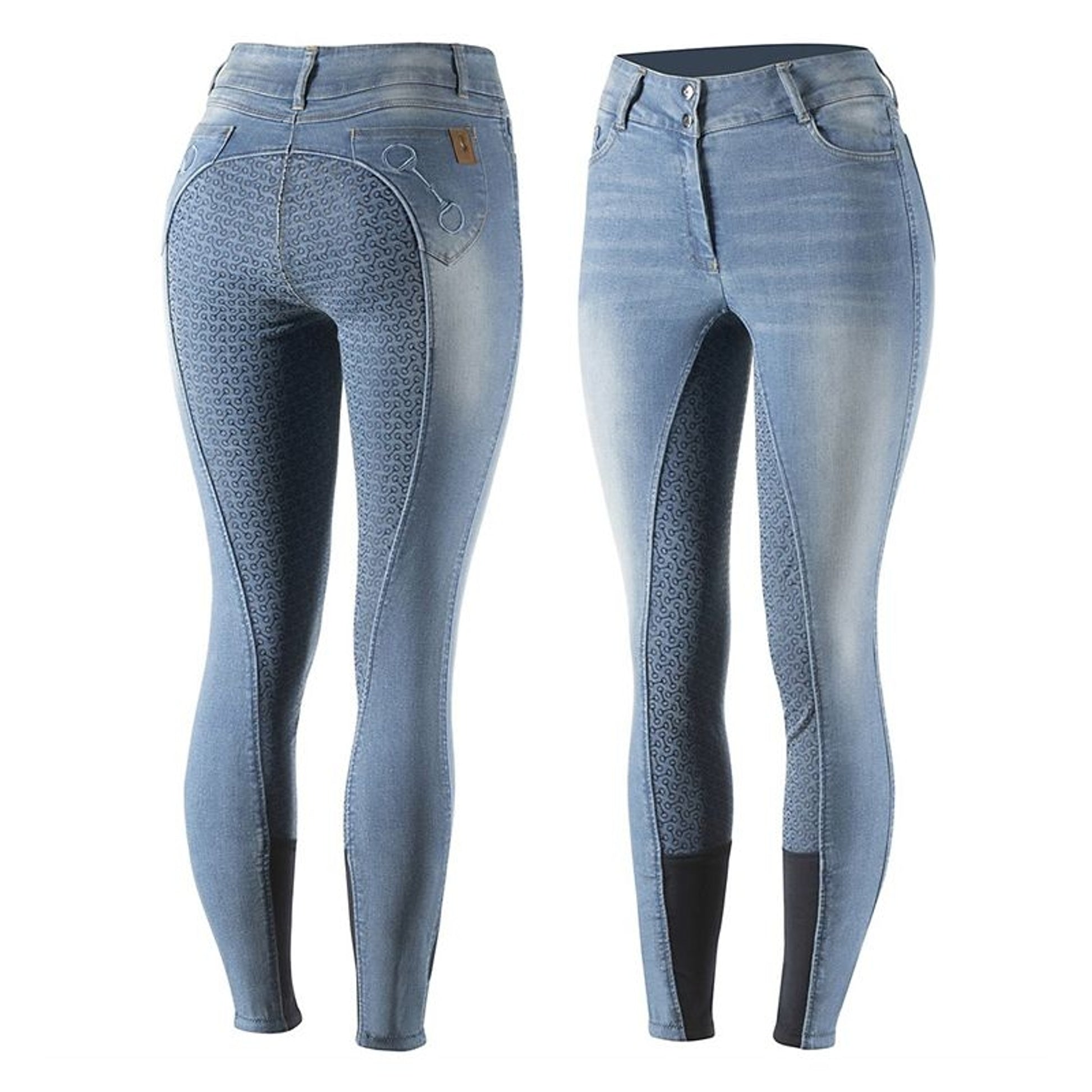 Horze Kaia HighWaist FS Denim Breech