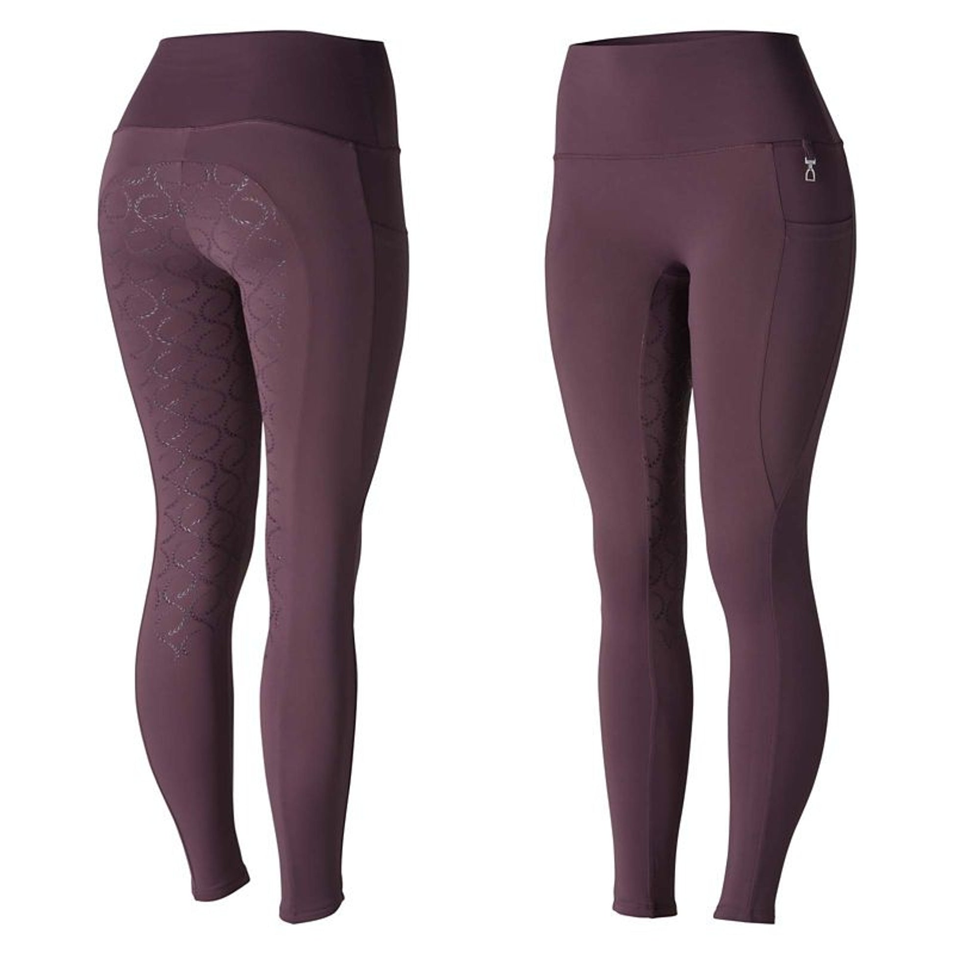Horze Ladies Gillian Silicone Full Seat Tights 28