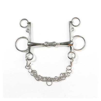 Horze French Link Pelham Bit