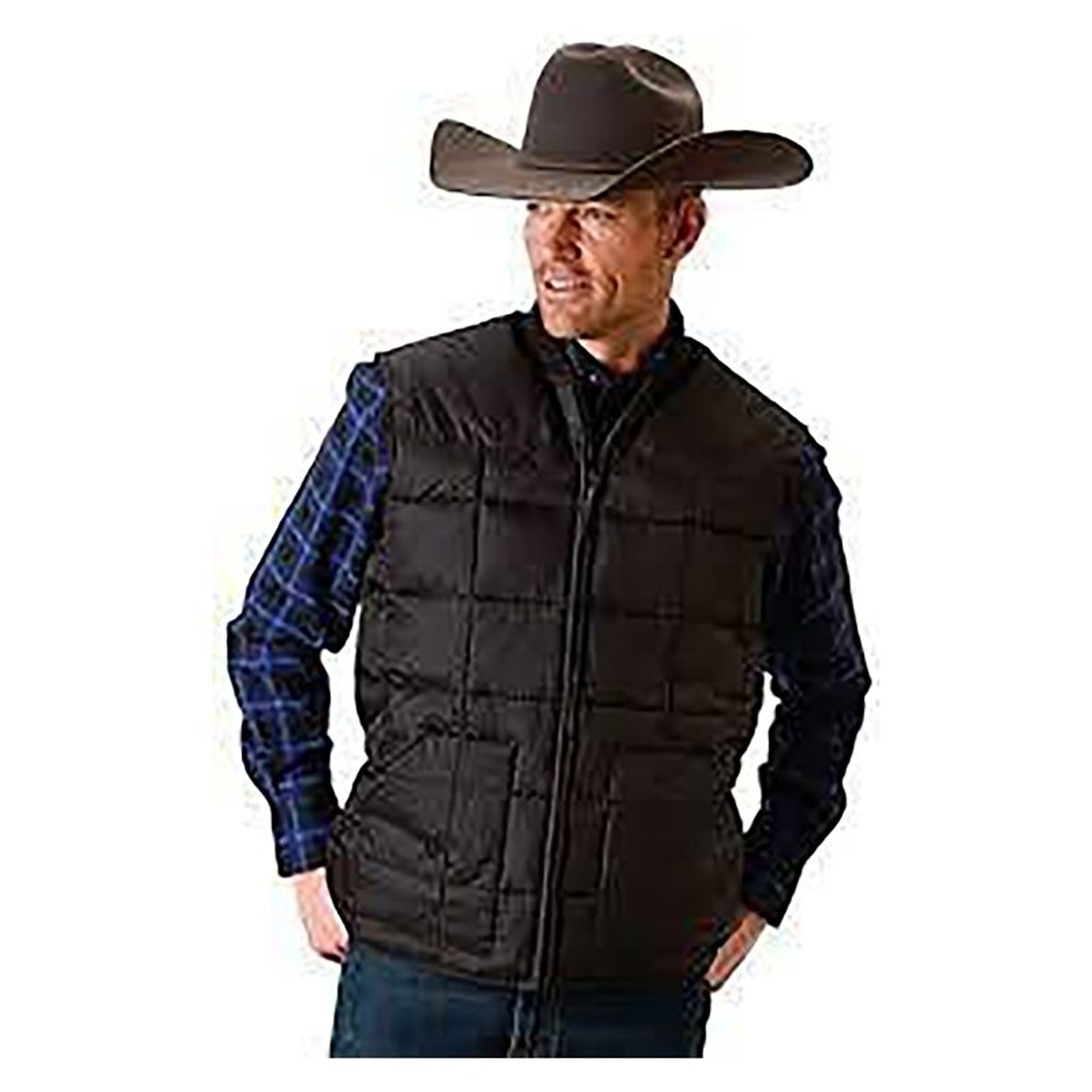Roper Mens Rangegear Down Jacket LG Black