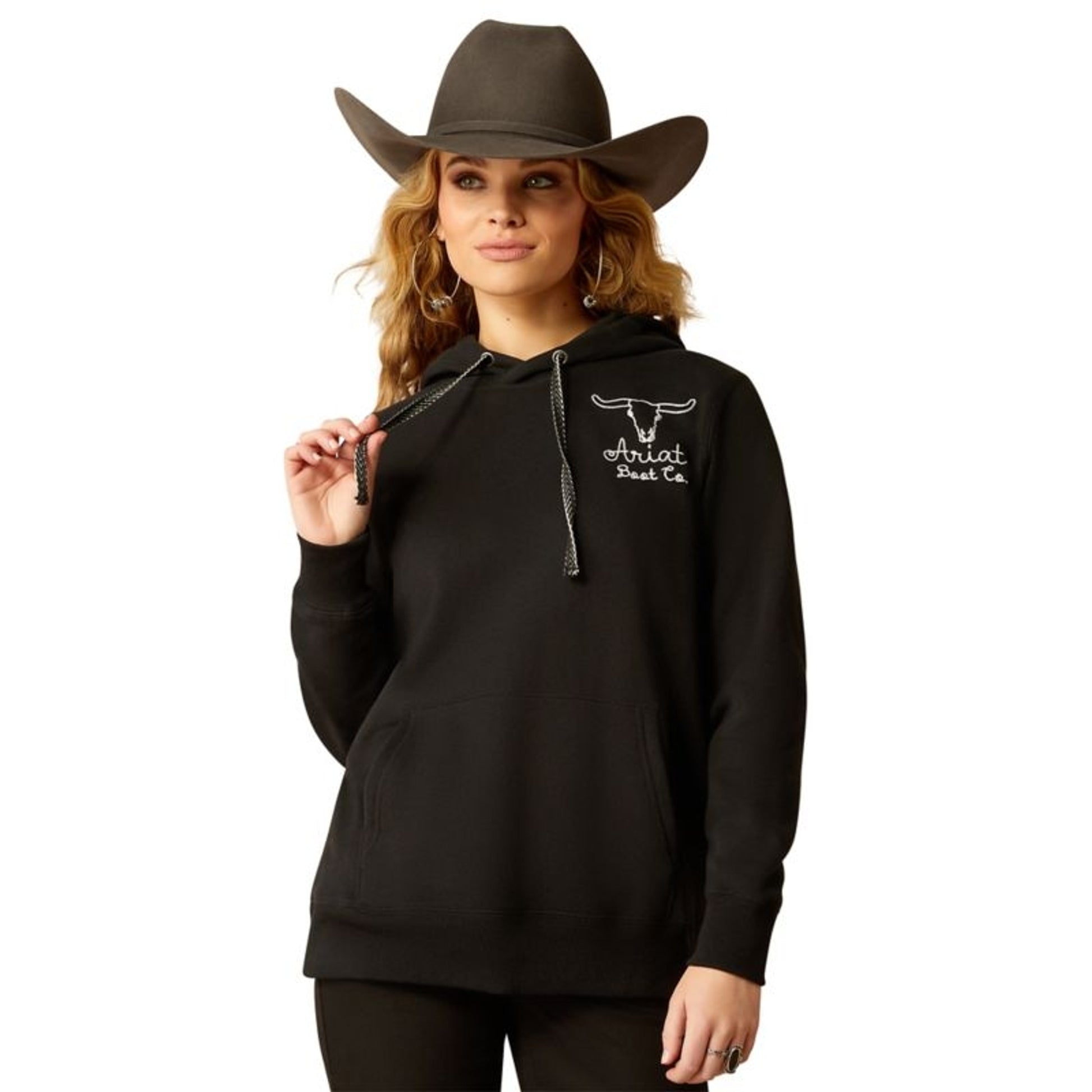 Ariat Ladies Steer Stitch Hoodie