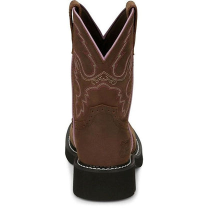 Justin Ladies Gypsy Gemma 8in Round Toe Boots