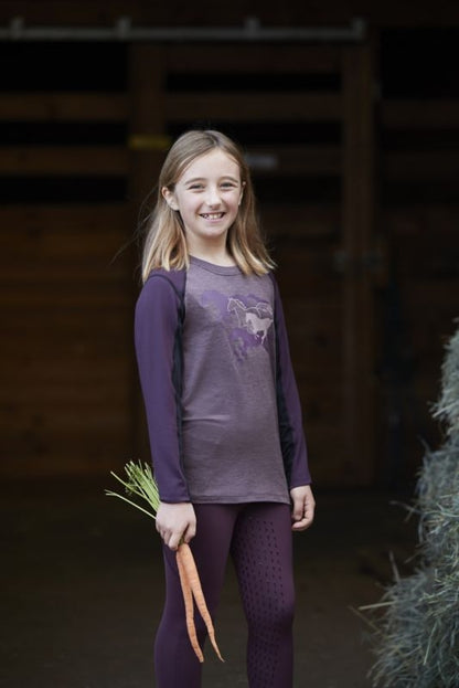 Kerrits Kids Round Up Base Layer Top
