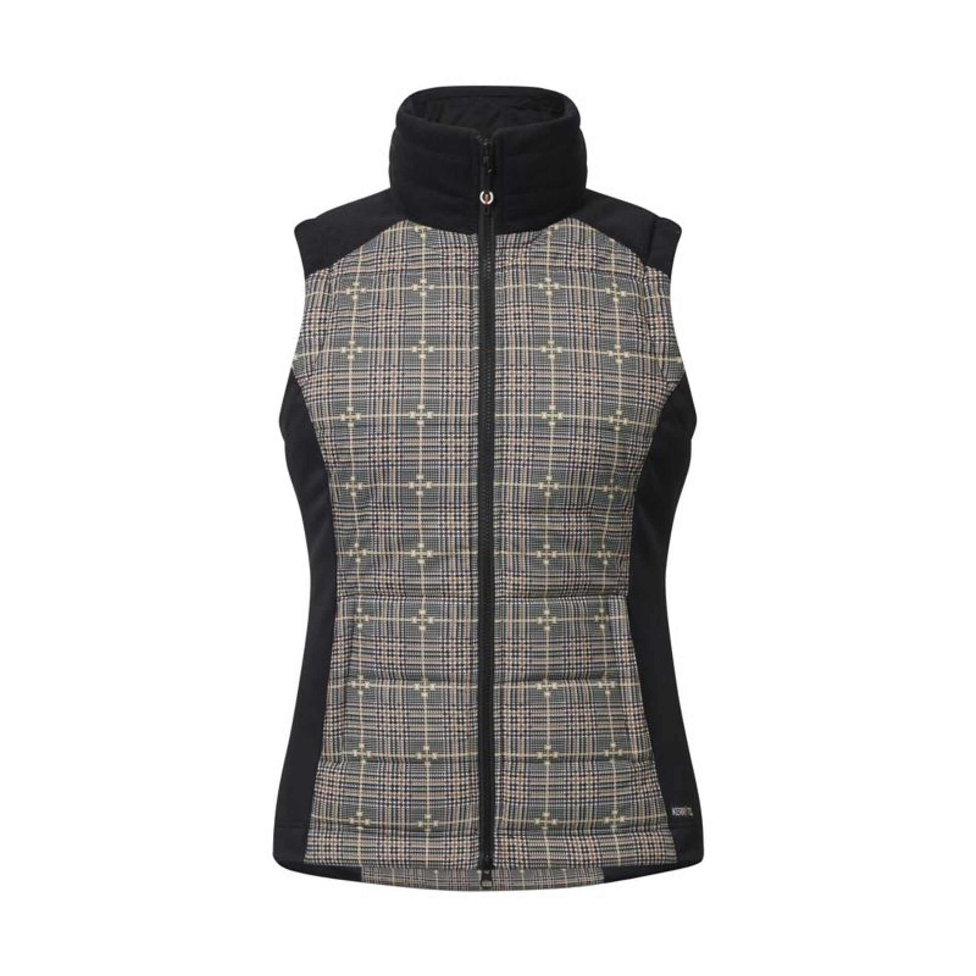 Kerrits Ladies Bits of Plaid Quilted Vest