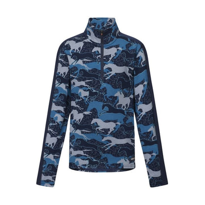 Kerrits Kids Plush Print Fleece Zip